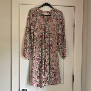 Natalie Martin short fiore dress. Size small. Great pattern.
